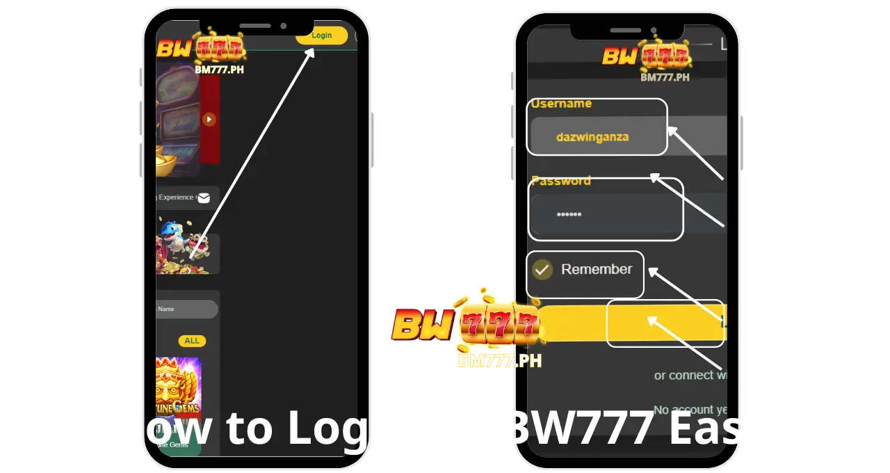 How to Log in to BW777 Easily